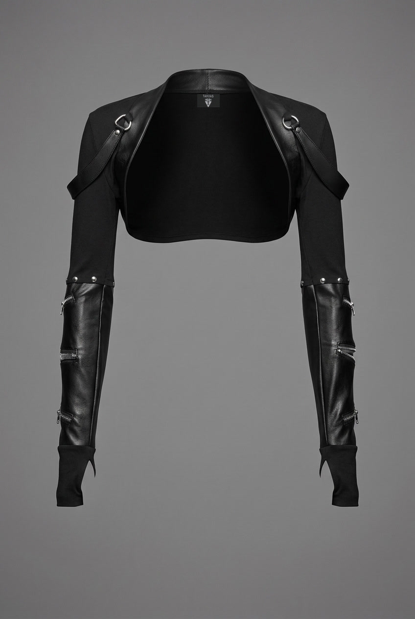 NUMETAL bolero jacket by studio tanjas, croatia NUMETAL bolero jacket by studio tanjas, croatia