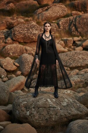 aurora neo noir sheer duster