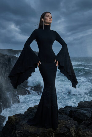 Vespera darkwear couture dress