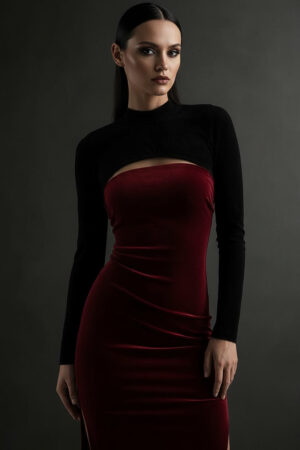 velvet nun bolero by studio tanjas